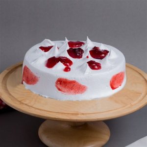 Ice Cream Strawberry Cake