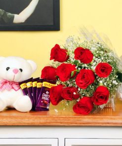 Pure Love Roses and Chocolates