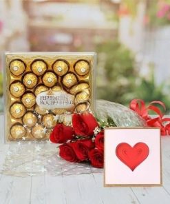 24 Pcs Ferrero Rocher and Roses