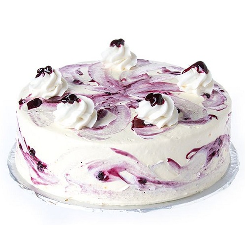 Blueberry Cream Cake