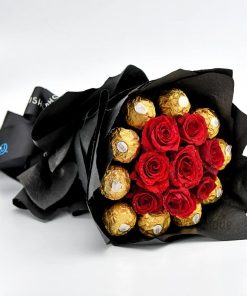 Roses with Choco Bouquet