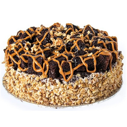 Walnut Caramel Cake