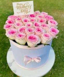 Blush Pink Flower Box