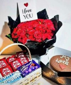 Rose Choco Cake Delight